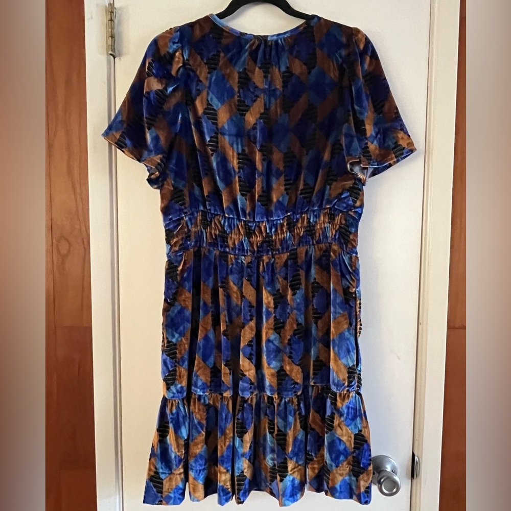 Anthropologie Somerset Mini Dress Velvet Edition - Picture 3 of 6